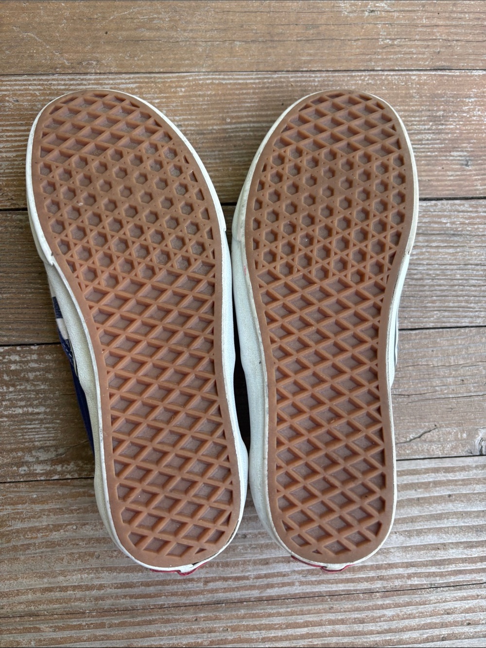 Vans Classic Slip On Blue and White Women’s 7.5 - Picture 6 of 8